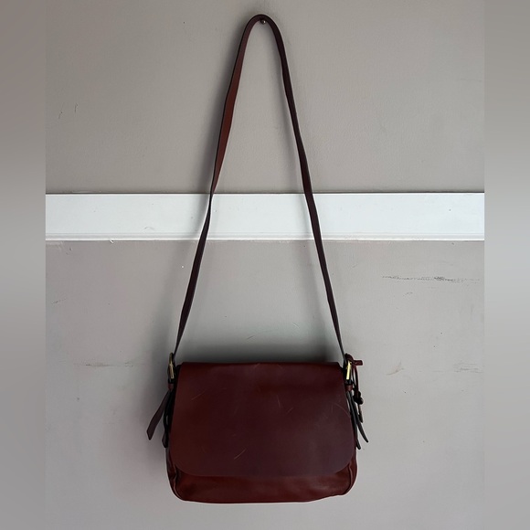 Fossil Handbags - Fossil Dark Brown Crossbody Bag